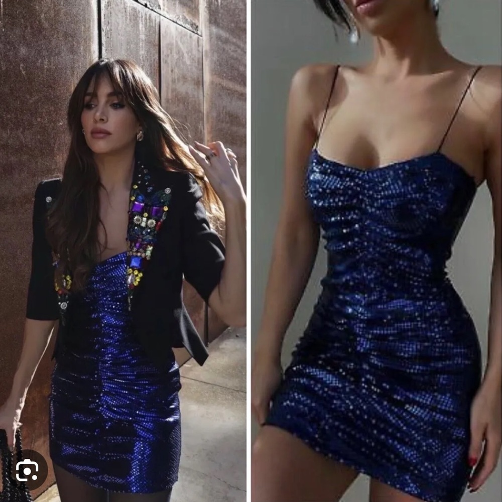 Sexy Sequin ZARA Mini Dress Size Small